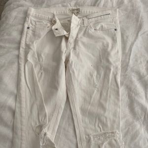 White jeans by current/Elliot size 26